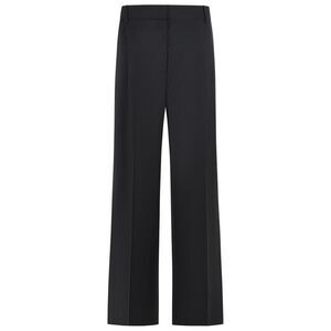 Róhe 'Boxer' Virgin Wool And Black Mohair Pants Women